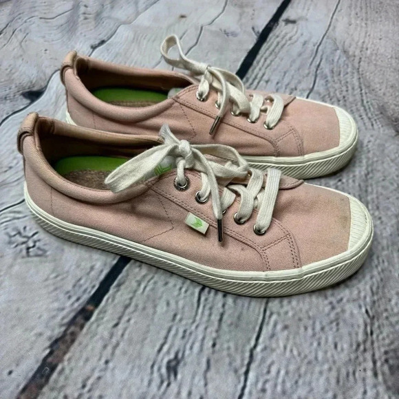 Cariuma Shoes - Cariuma Skate Shoes Unisex Women's 9 Men's 7.5 OCA Low Pink Rose Canvas Sneakers